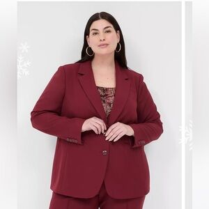 Lane Bryant Perfect Drape Blazer and Matching Pants